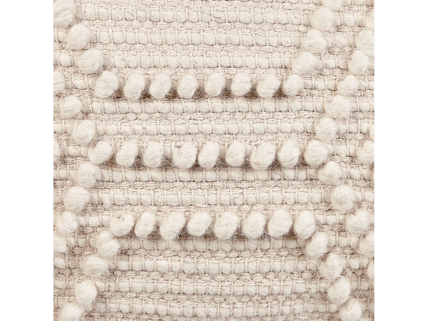 Pouf CHOIM Laine Beige