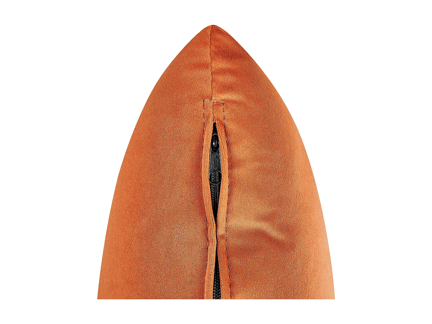 Chaise longue versione destra LE CRAU Velluto Arancione