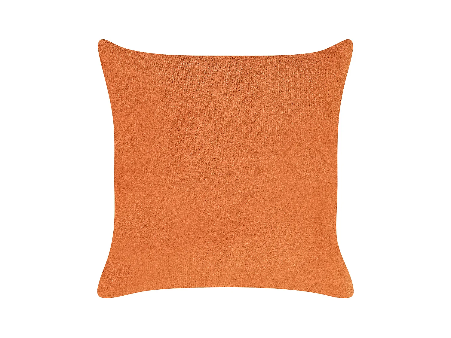 Rechtszijdige chaise longue LE CRAU Fluweel Oranje