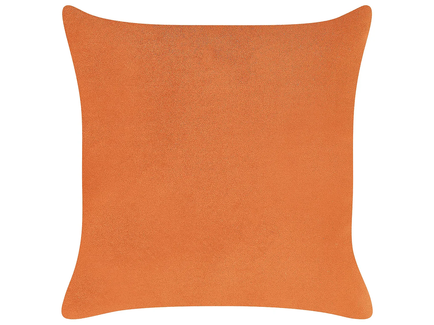 Rechtszijdige chaise longue LE CRAU Fluweel Oranje