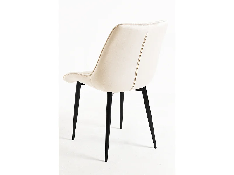 Sillas Comedor - Silla Cade Terciopelo - Beige