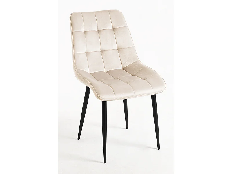 Sillas Comedor - Silla Cade Terciopelo - Beige