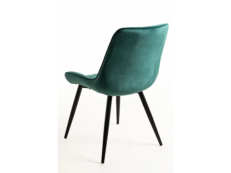 Sillas Comedor - Silla Lene Terciopelo - Verde