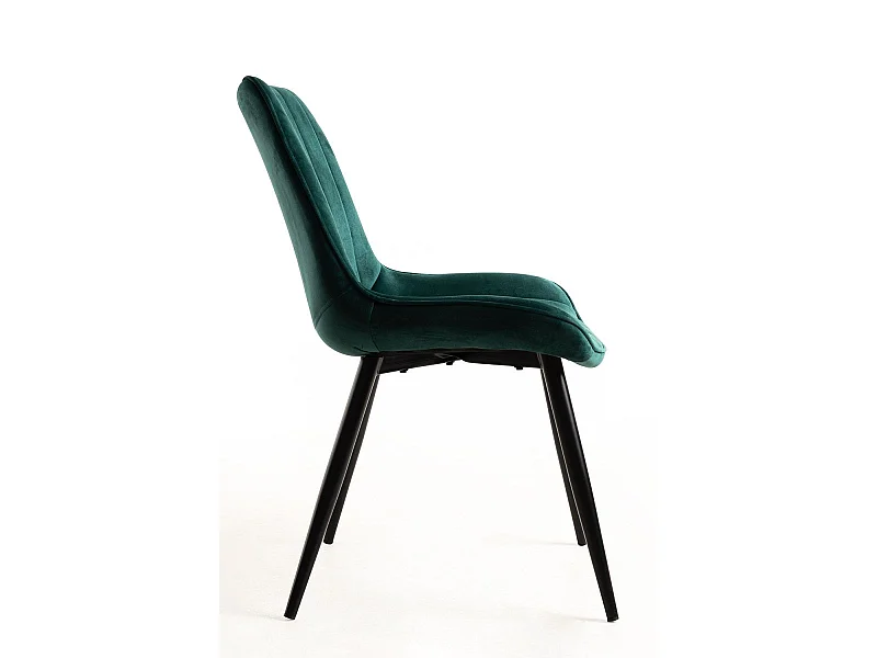 Sillas Comedor - Silla Lene Terciopelo - Verde