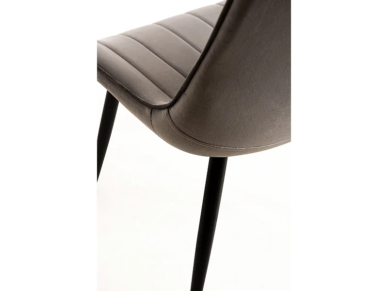 Packs Sillas Comedor - Pack 2 Sillas Lene Terciopelo - Gris oscuro