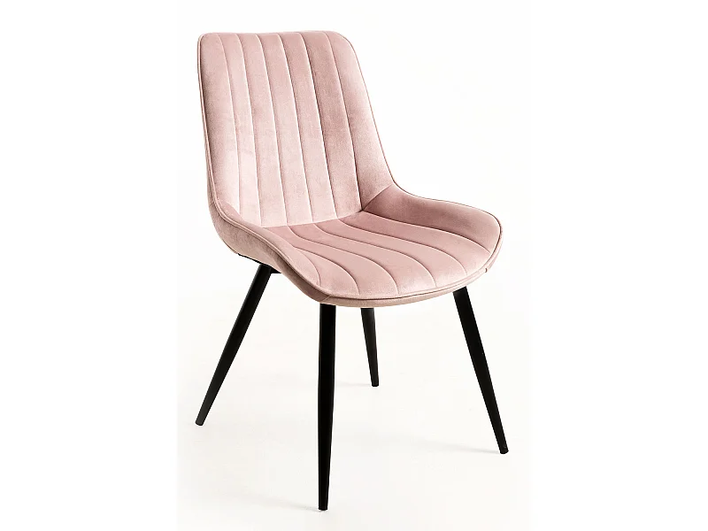 Packs Sillas Comedor - Pack 6 Sillas Lene Terciopelo - Rosa