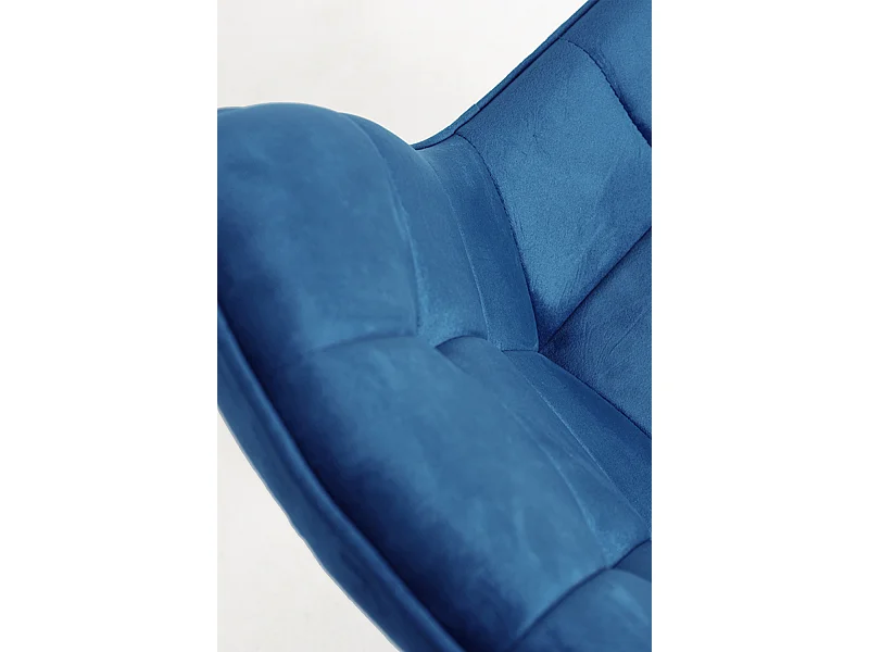 Sillas Comedor - Silla Cade Terciopelo - Azul