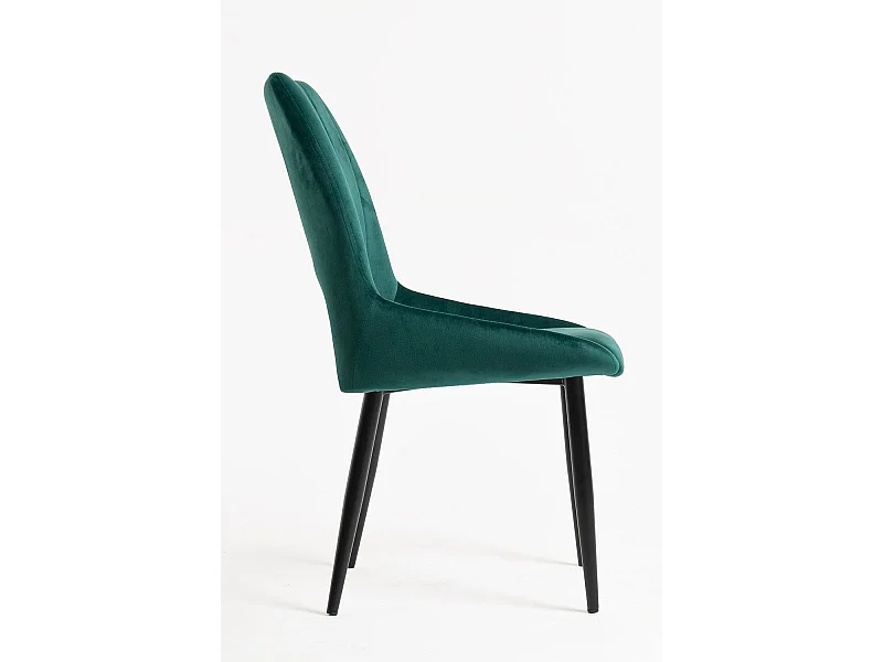 Sillas Comedor - Silla Komi Terciopelo - Verde