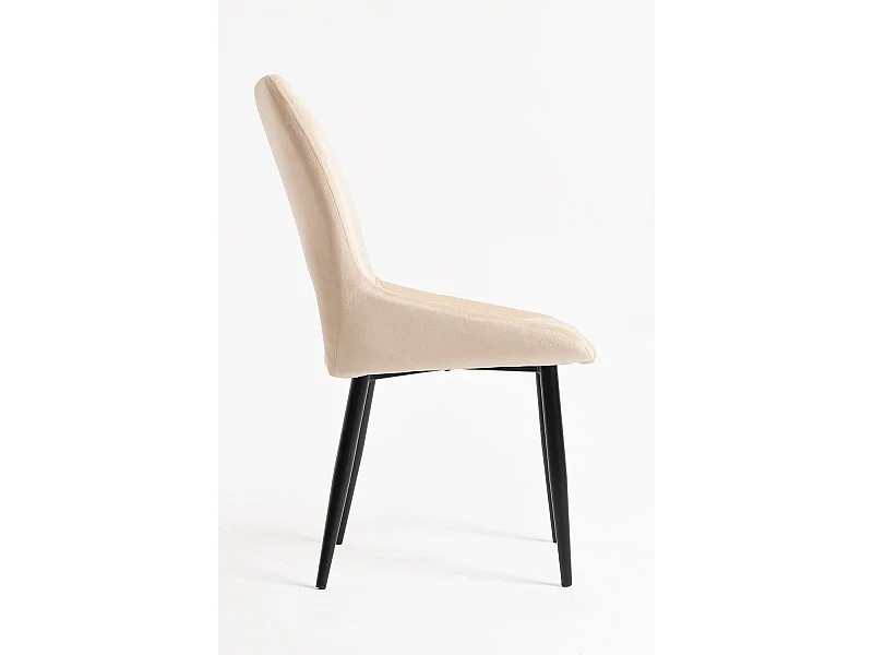 Sillas Comedor - Silla Komi Terciopelo - Beige