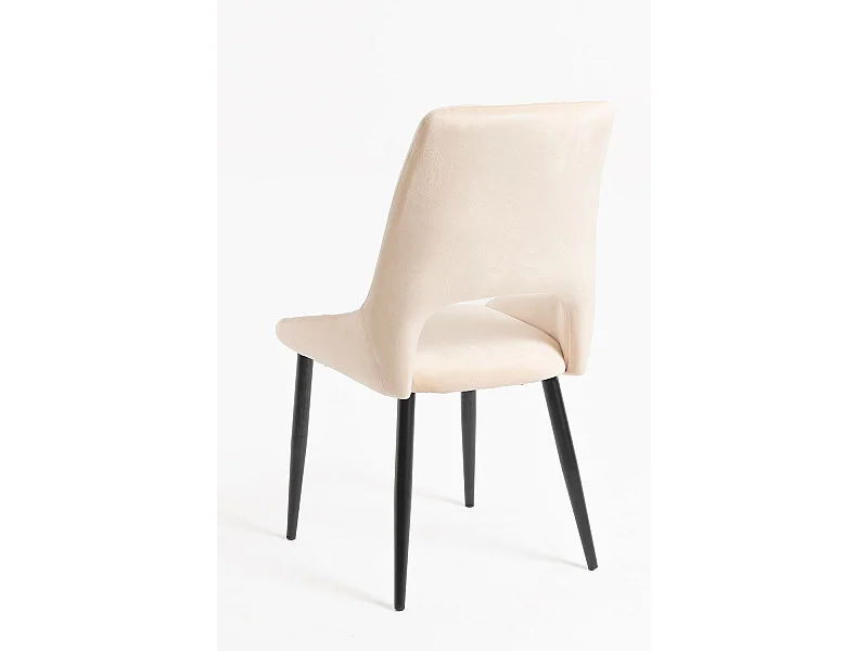 Sillas Comedor - Silla Komi Terciopelo - Beige