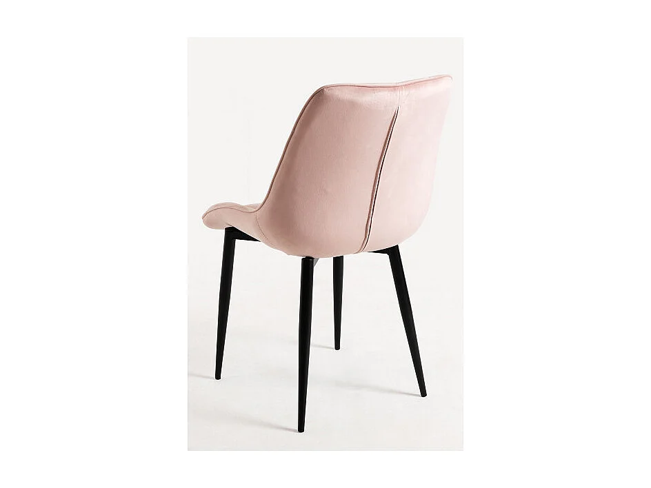 Sillas Comedor - Silla Cade Terciopelo - Rosa