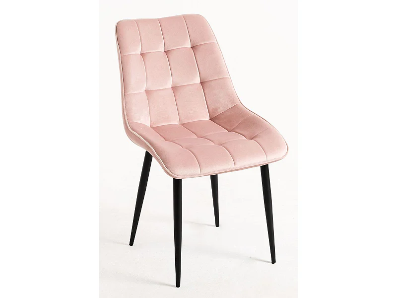 Sillas Comedor - Silla Cade Terciopelo - Rosa