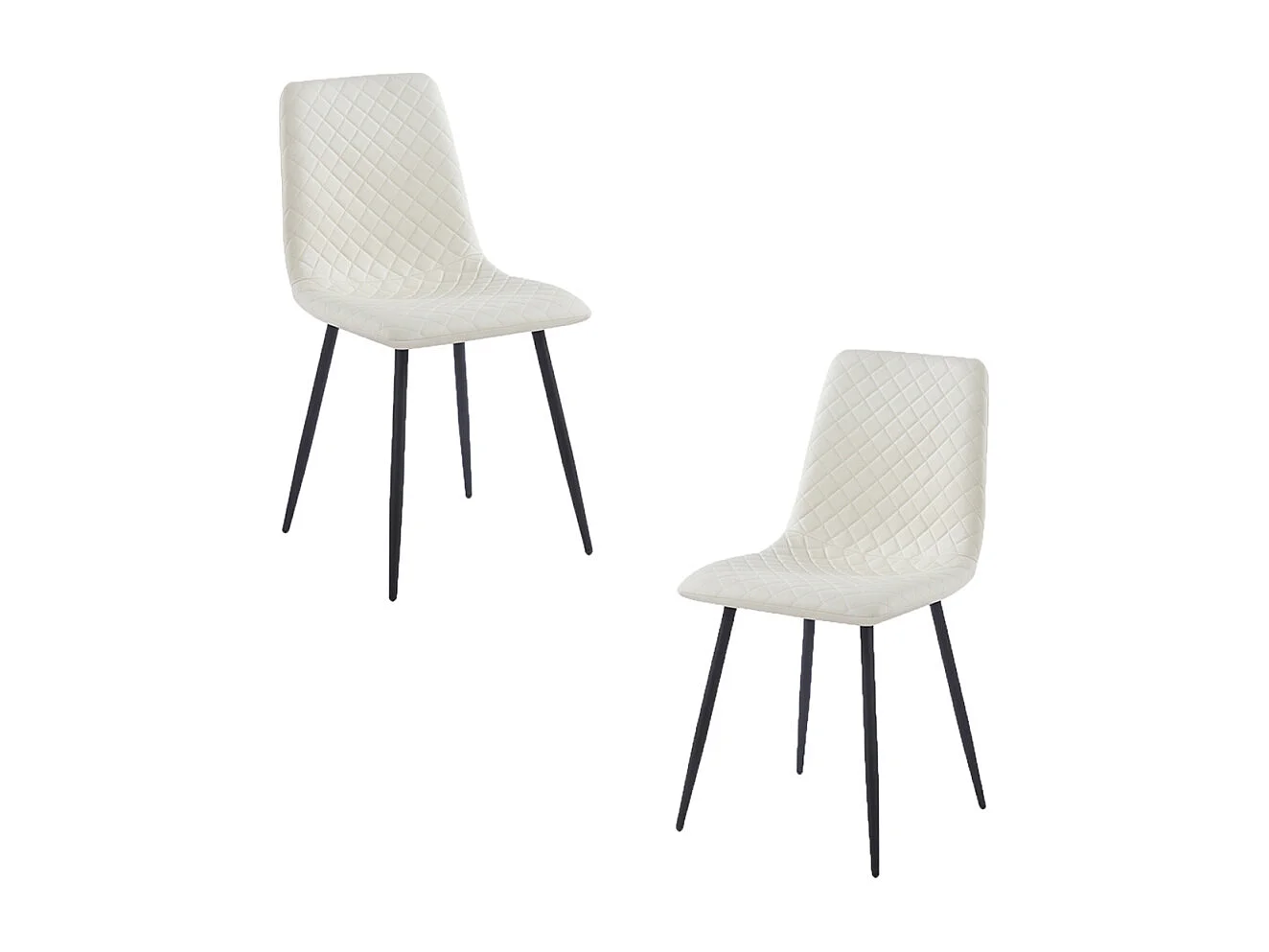 Packs Sillas Comedor - Pack 2 Sillas Rom Polipiel - Beige