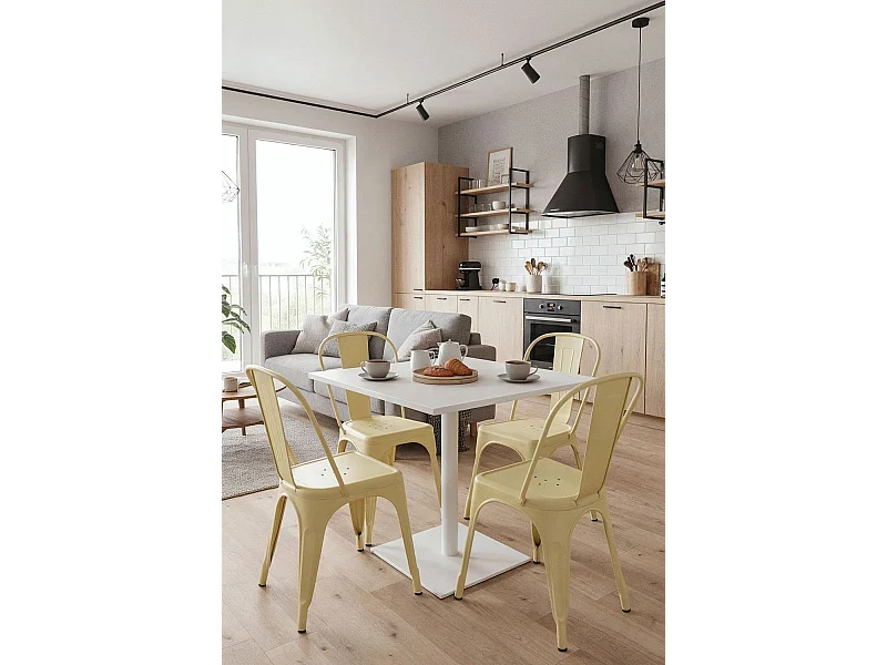 Packs Sillas Comedor - Pack 4 Sillas Torix - Amarillo Cuarzo