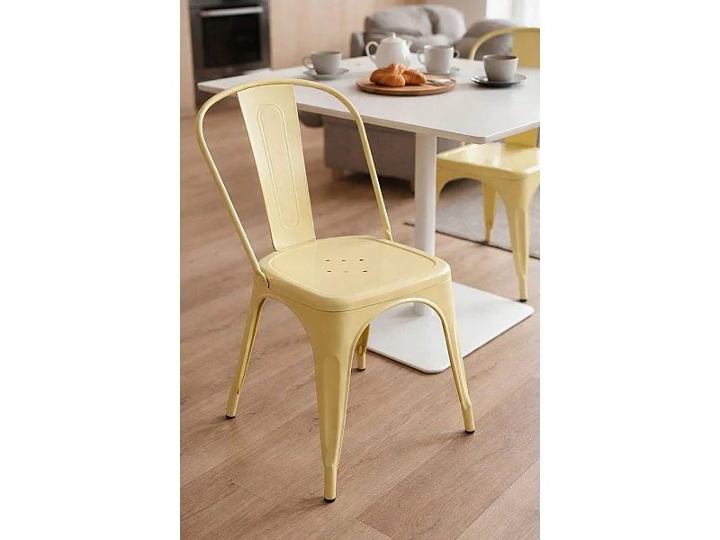 Packs Sillas Comedor - Pack 4 Sillas Torix - Amarillo Cuarzo
