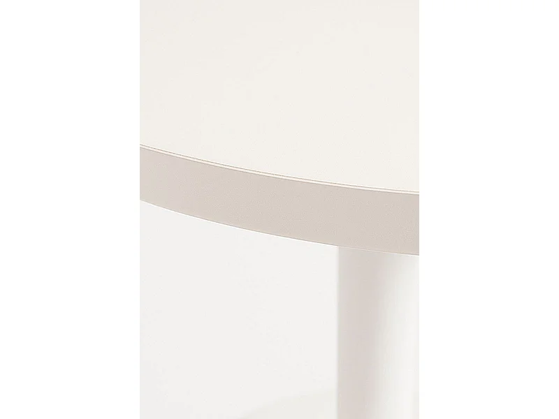 Mesas Auxiliares - Mesa Kuat Redonda - Blanco