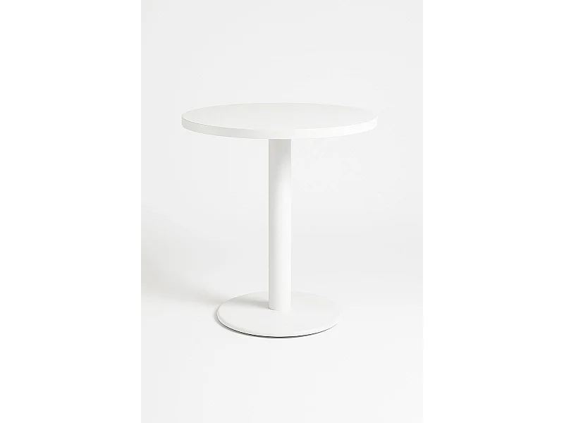 Mesas Bar - Mesa Kuat Redonda - Blanco