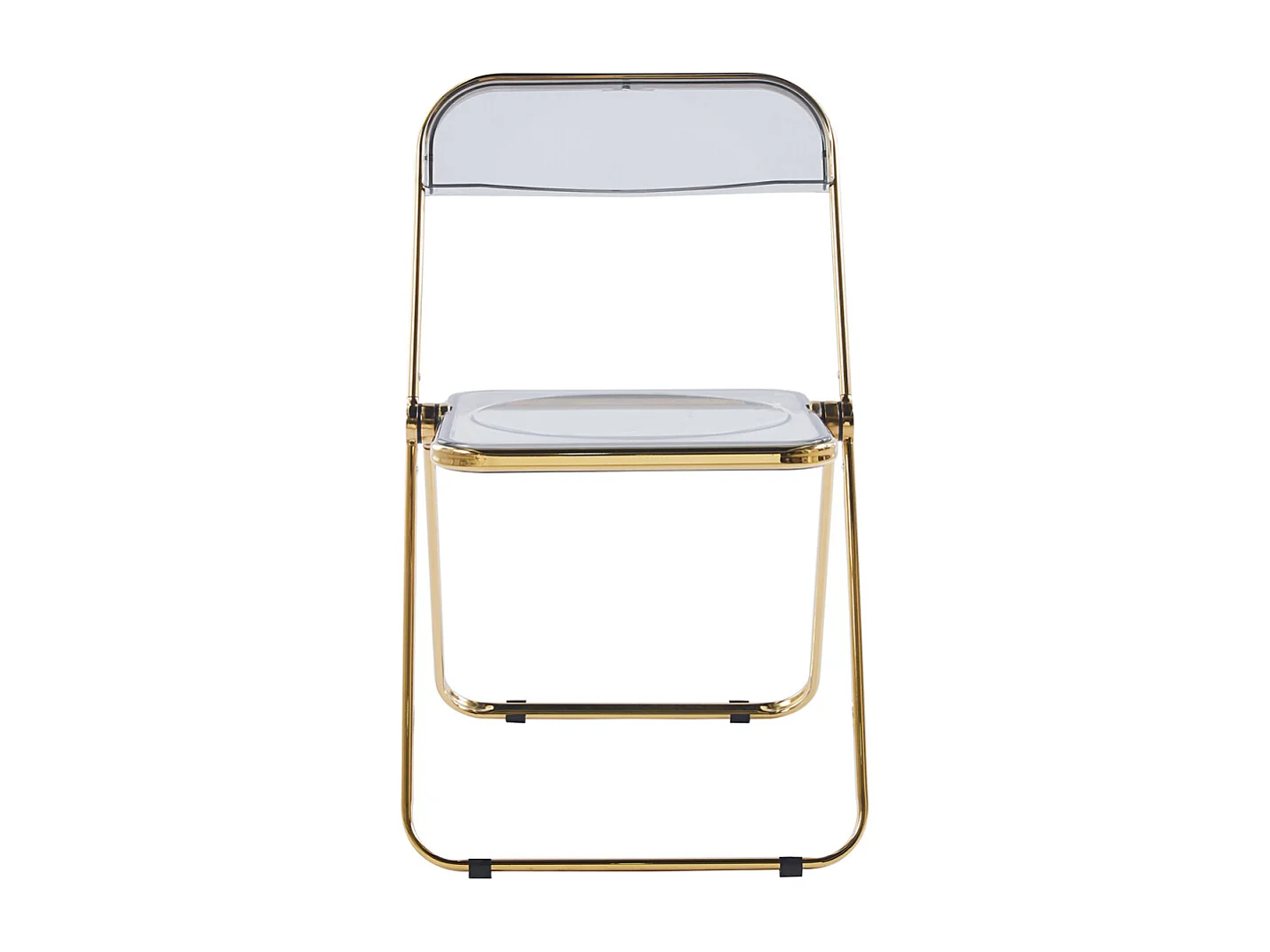 Packs Sillas Plegables - Pack 4 Sillas Tamy Gold - Transparente Ahumada