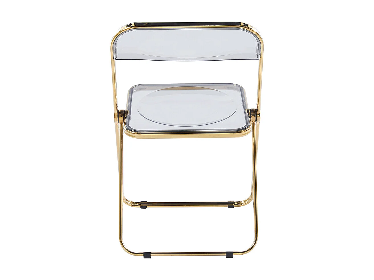 Packs Sillas Plegables - Pack 4 Sillas Tamy Gold - Transparente Ahumada