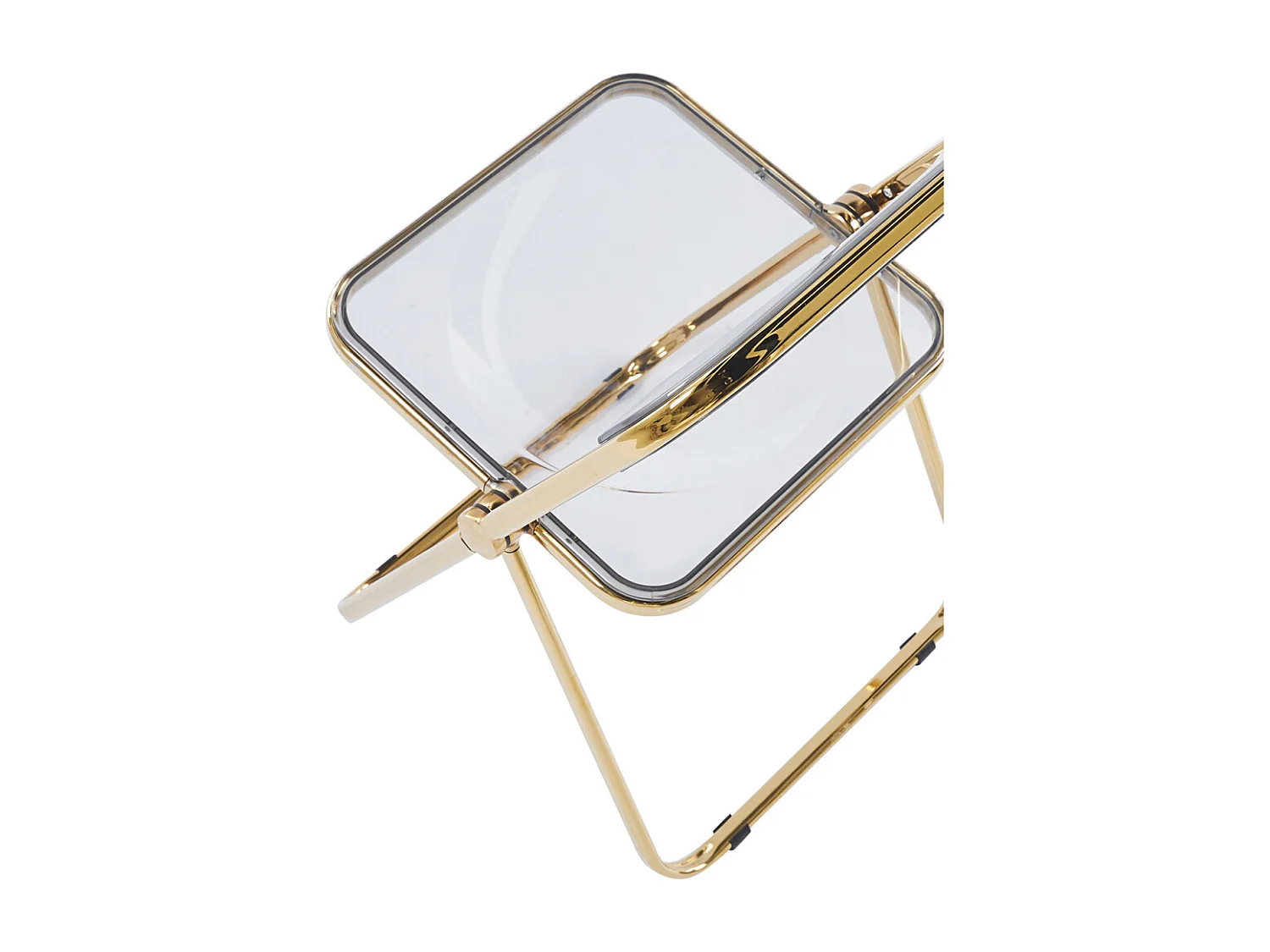 Packs Sillas Plegables - Pack 4 Sillas Tamy Gold - Transparente Ahumada