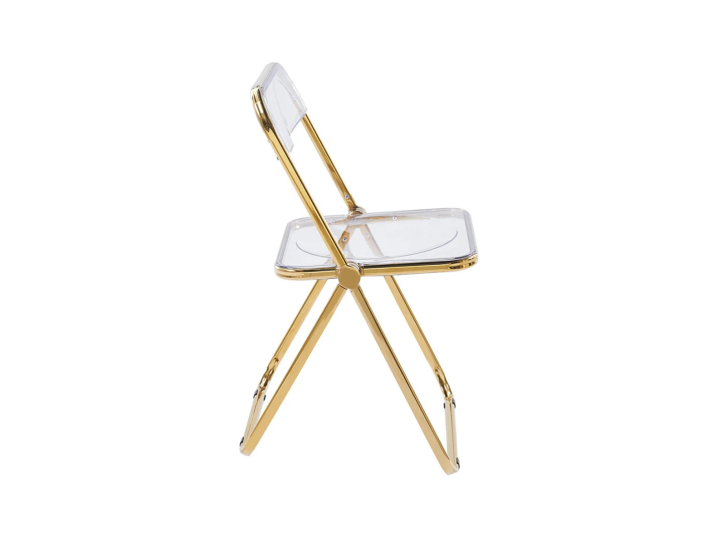 Packs Sillas Plegables - Pack 4 Sillas Tamy Gold - Transparente