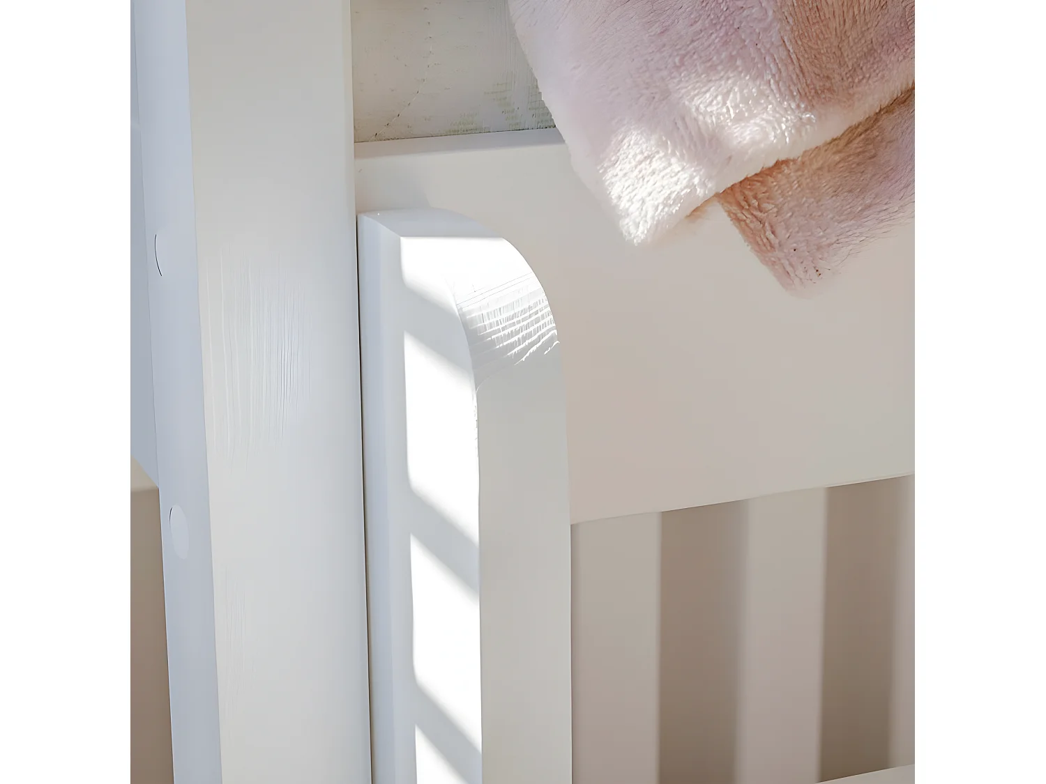 Beliche crianças em madeira branca 90x200cm