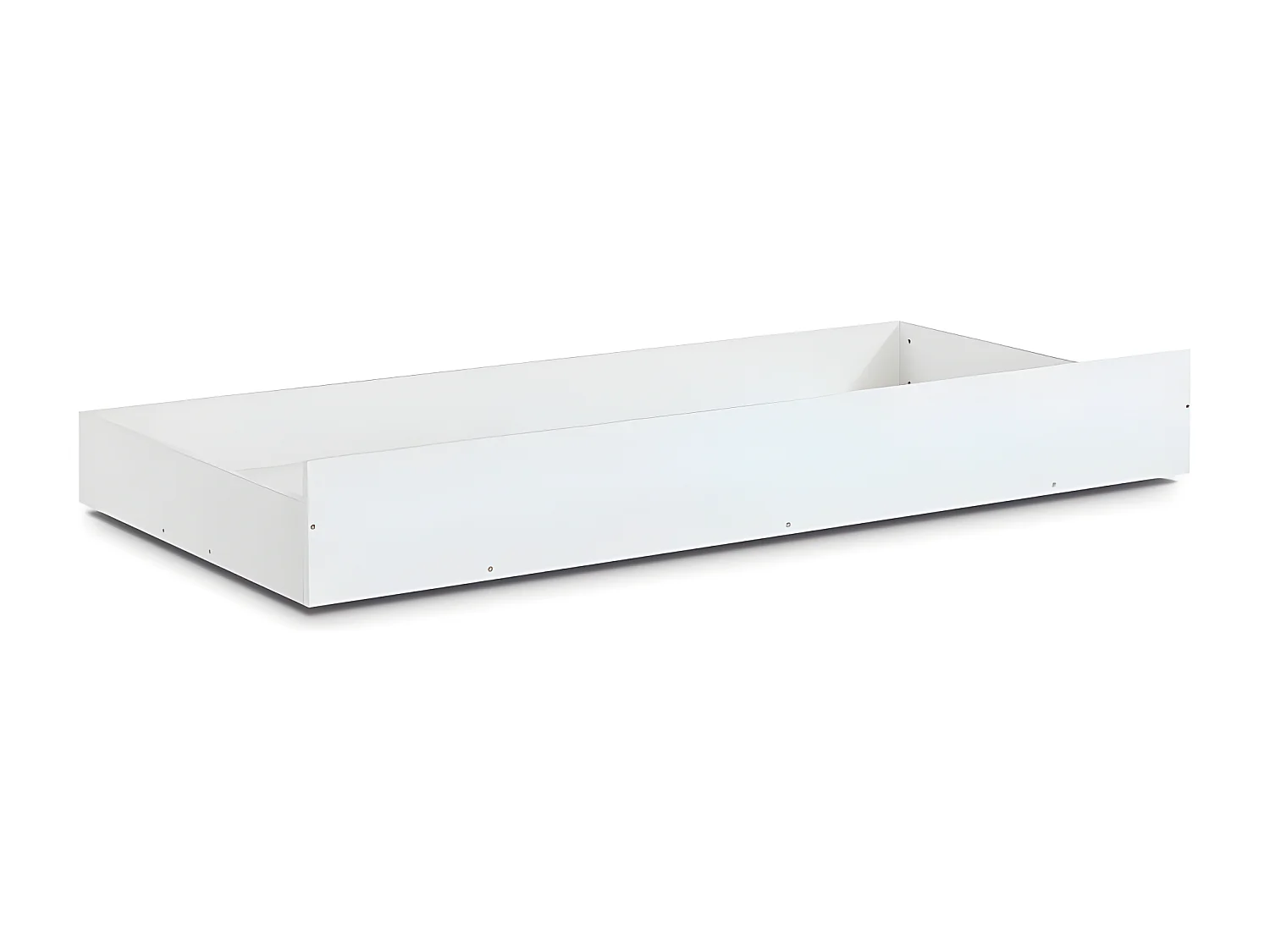 Letto a castello + cassetto truciolato bianco 182,7x252x107,8cm