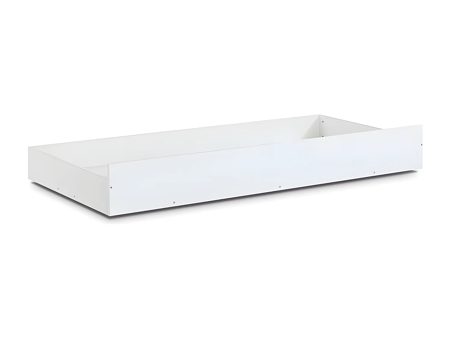 Letto a castello + cassetto truciolato bianco 182,7x252x107,8cm