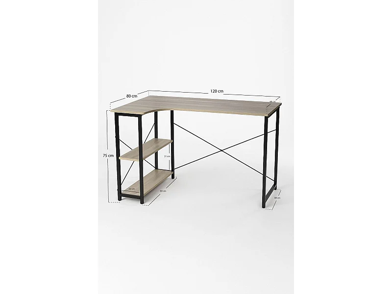 Escritorios - Escritorio Estik - Marrón