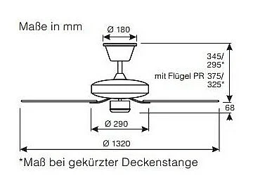 CLASSIC OUTDOOR Ventilador Sin Luz Casafan