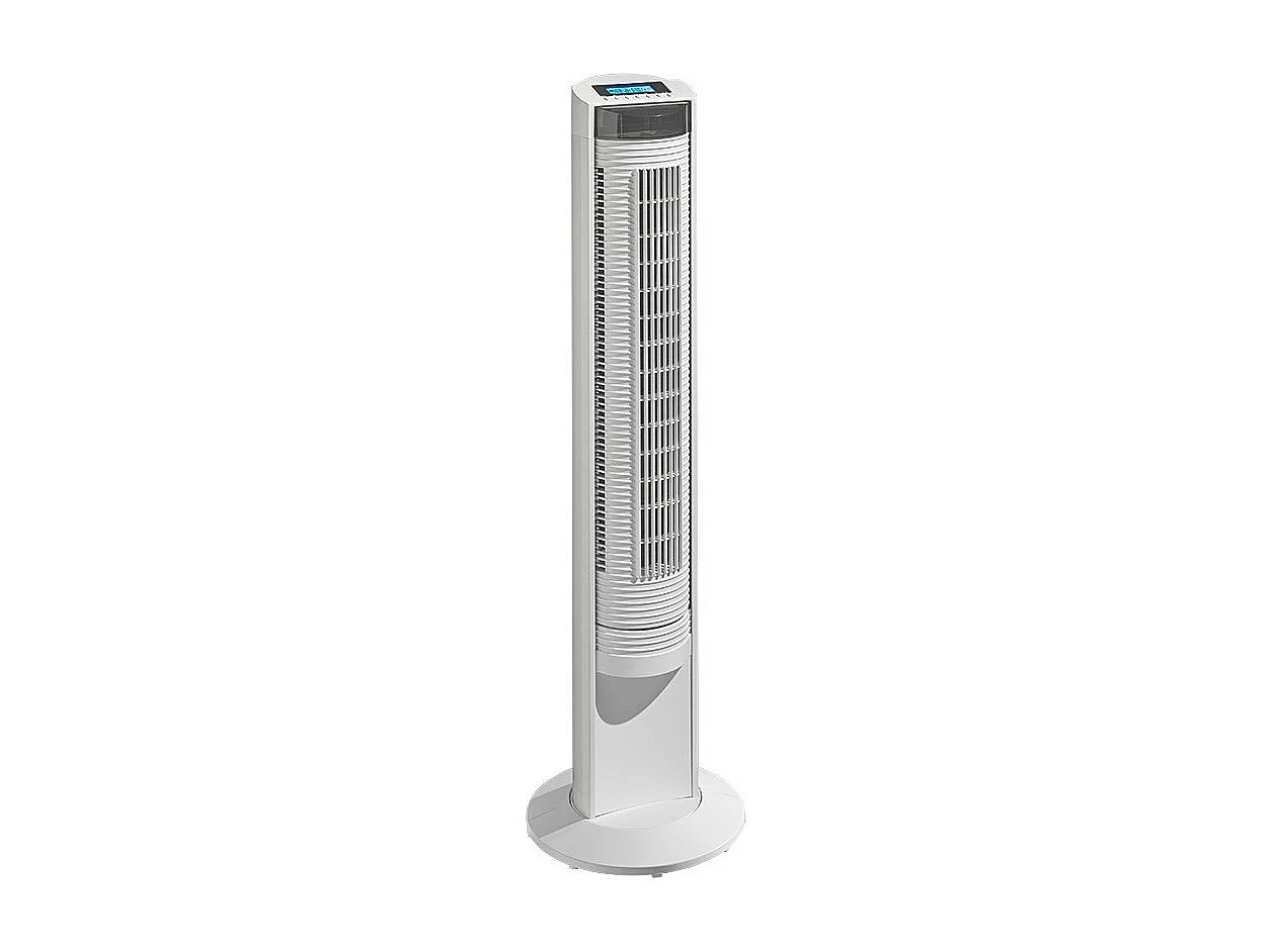 AIROS BIG PIN II, ventilateur sur pied avec colonne oscillante blanc CasaFan