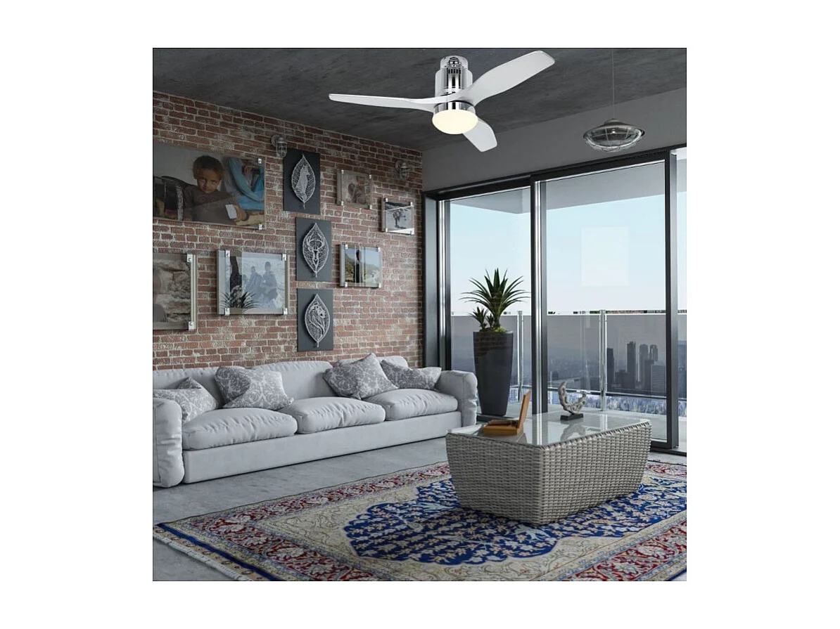 AERODYNAMIX ECO 112, Ventilateur Avec Lumière, CasaFan