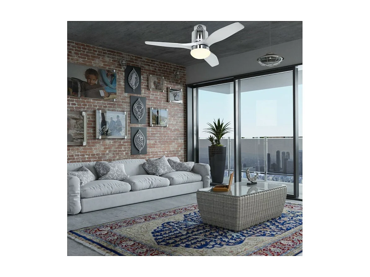 AERODYNAMIX ECO 112, ventilator met licht, CasaFan