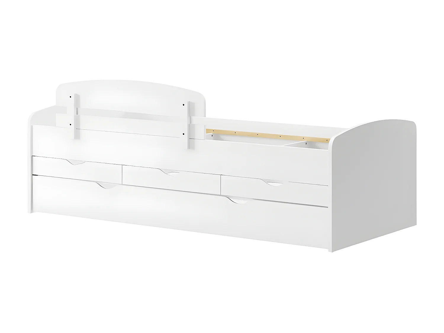 Grade protectora em aglomerado branco 35x5x105