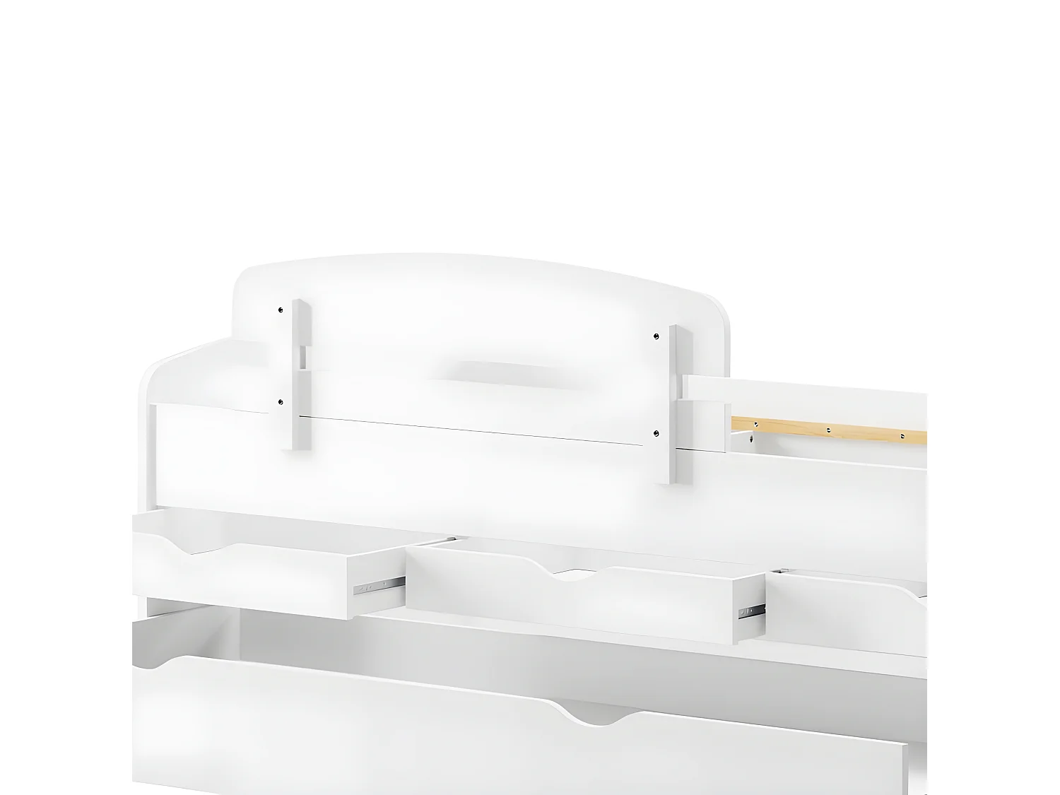 Grade protectora em aglomerado branco 35x5x105