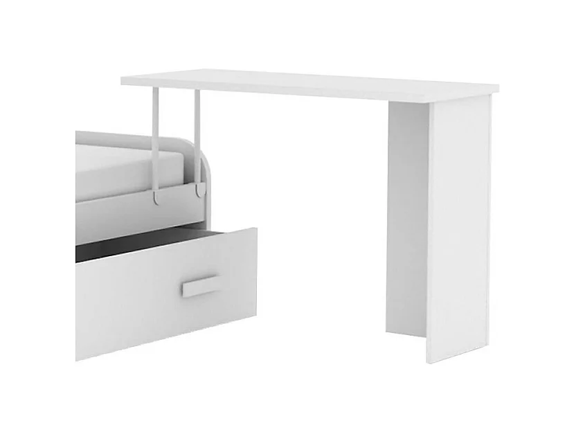 Mesa com apoio de cama Luca 76,5x102/150/202/242x45cm