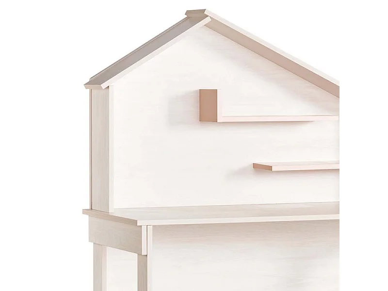 Schreibtisch rosa 148,4x117,6x58cm