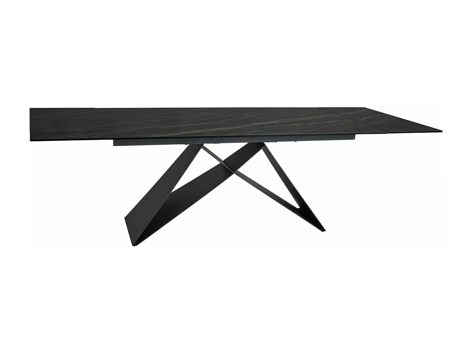Mesa de jantar Westin Premium/Cerâmica/Preto/90x240