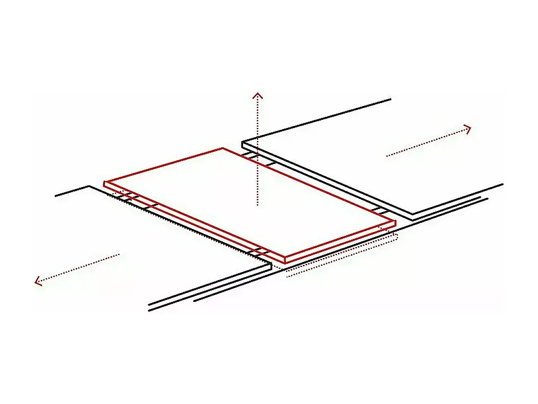 Table à manger  Westin Baily/Céramique/90x160