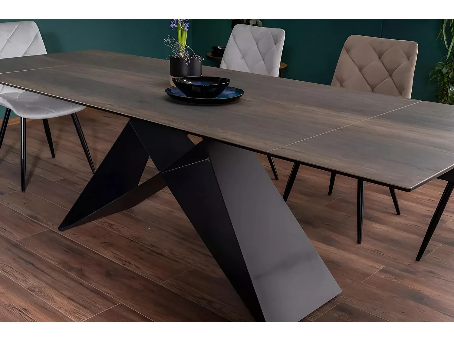 Tavolo da pranzo  Westin W-XL /Ceramica/Marrone/90x260