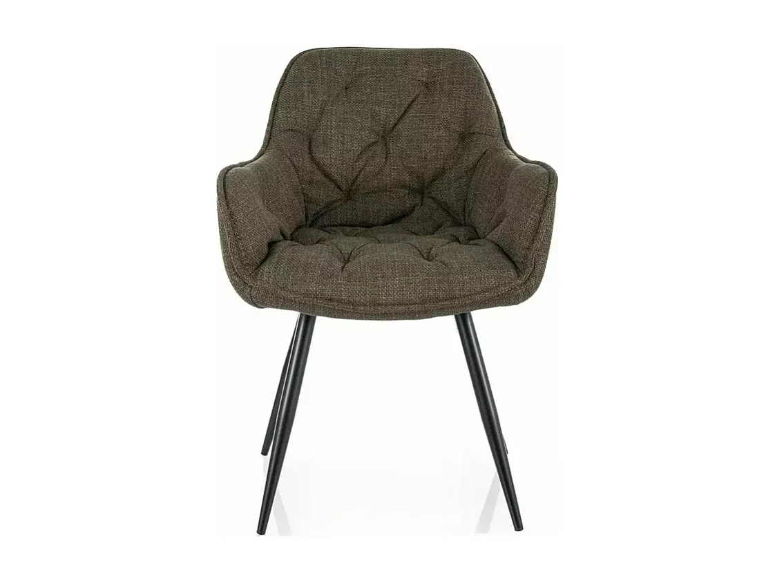 Chaise Bjorn /Tissu/Vert
