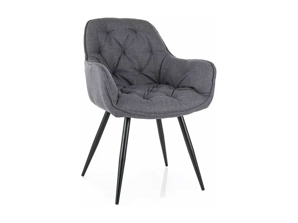 Chaise Bjorn /Tissu/Anthracite