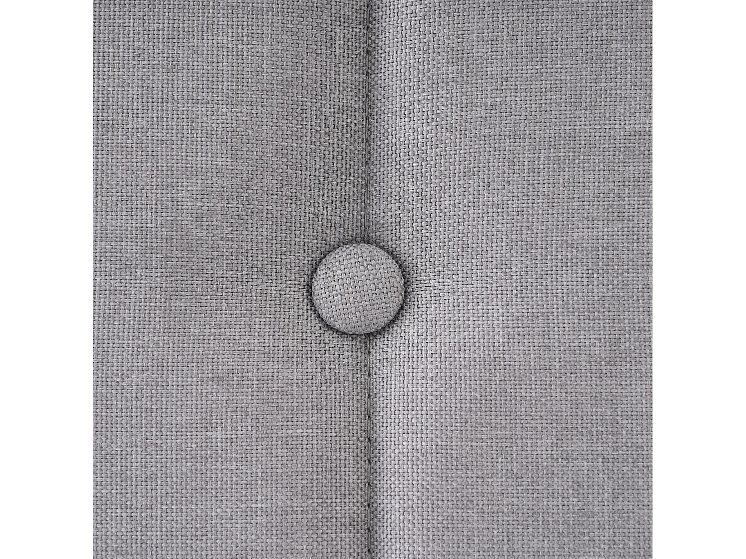 Lit rembourré 160x200 cm matériau en lin avec chargement USB - gris