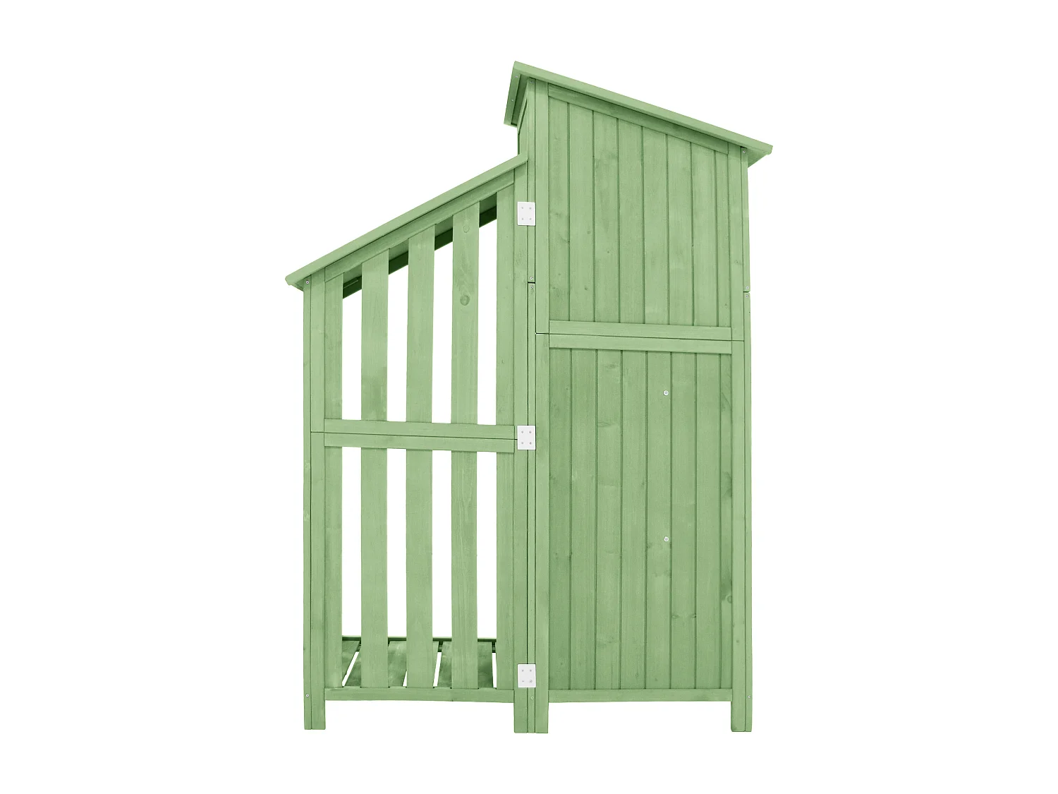 Abri à outils armoire de jardin armoire à outils - convient aux petits jardins - vert (cabane en bois)