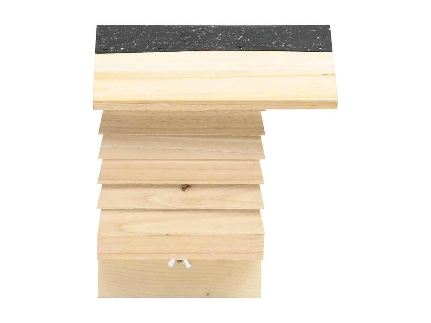 Hotel para abelhas 22x20x20 cm madeira de abeto maciça PT410076