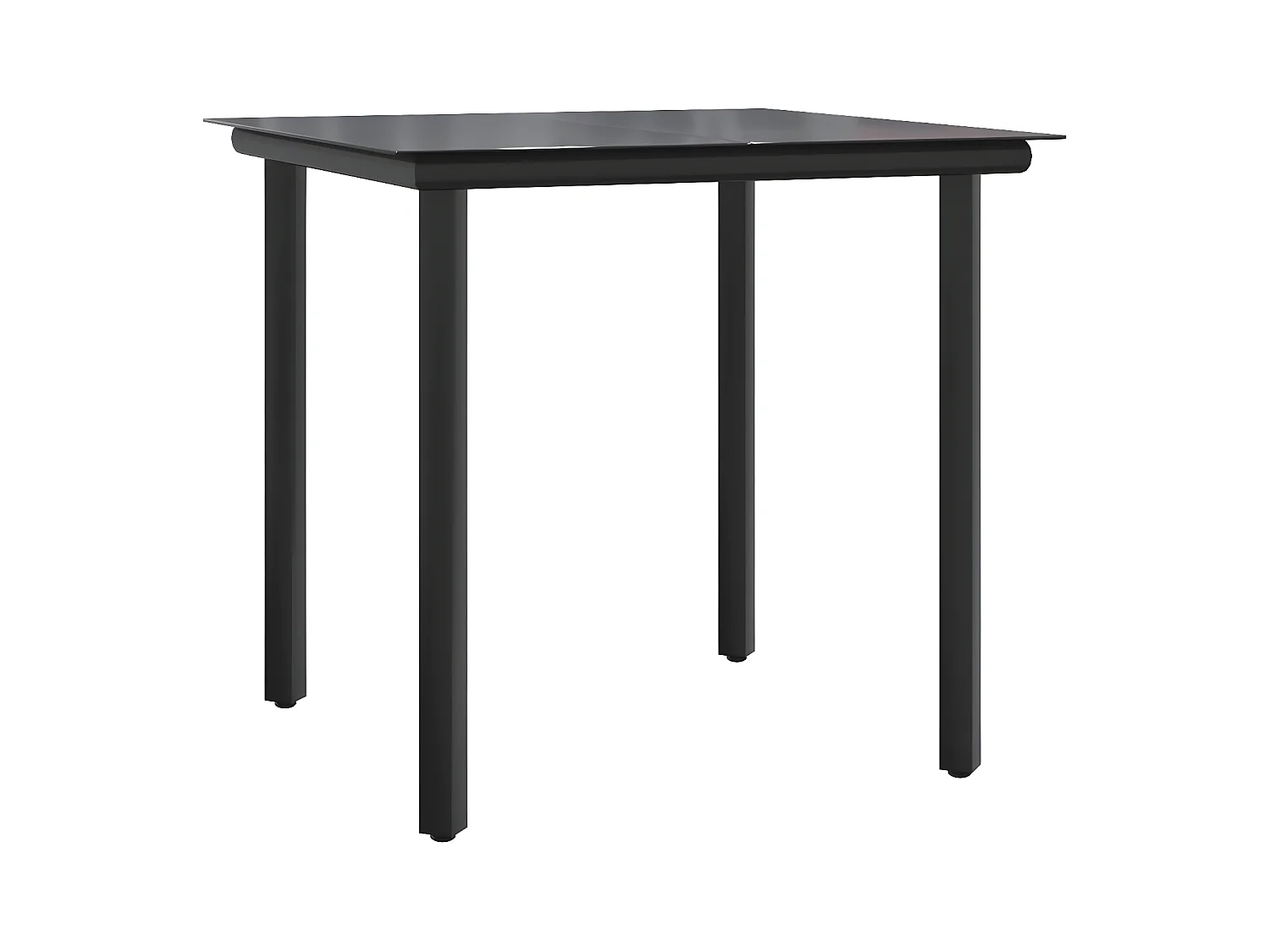 Ensemble de bistro 3 pcs avec coussins gris résine tressée GFDF72037