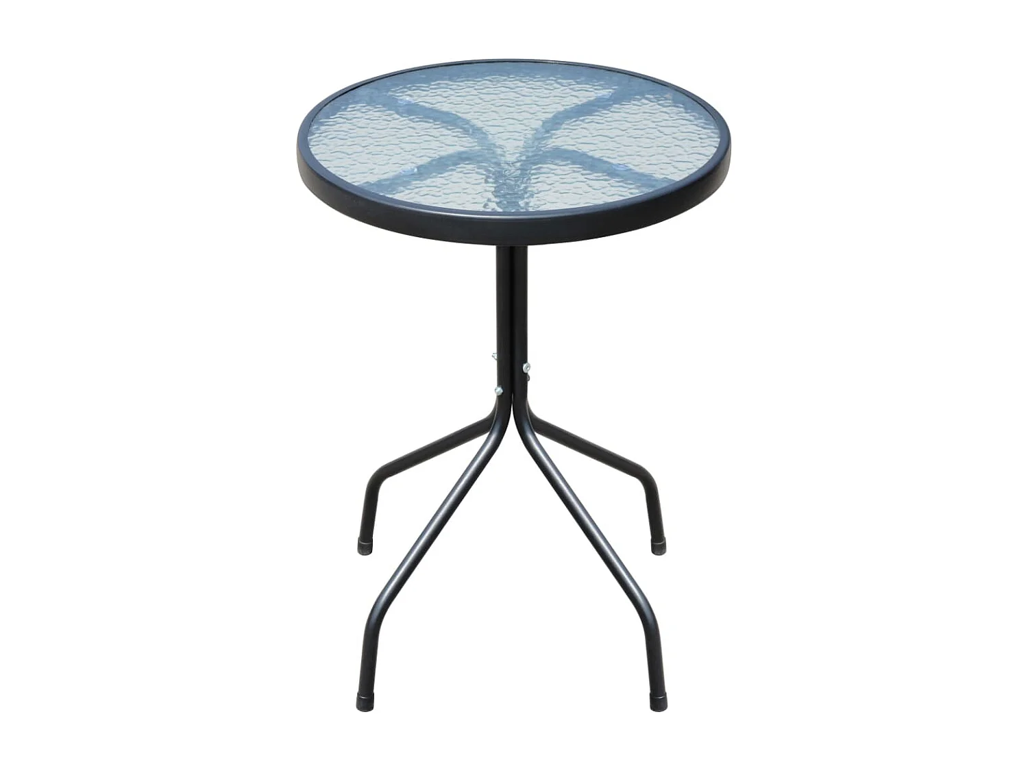 Ensemble de bistro 3 pcs Acier Noir GFDF29557