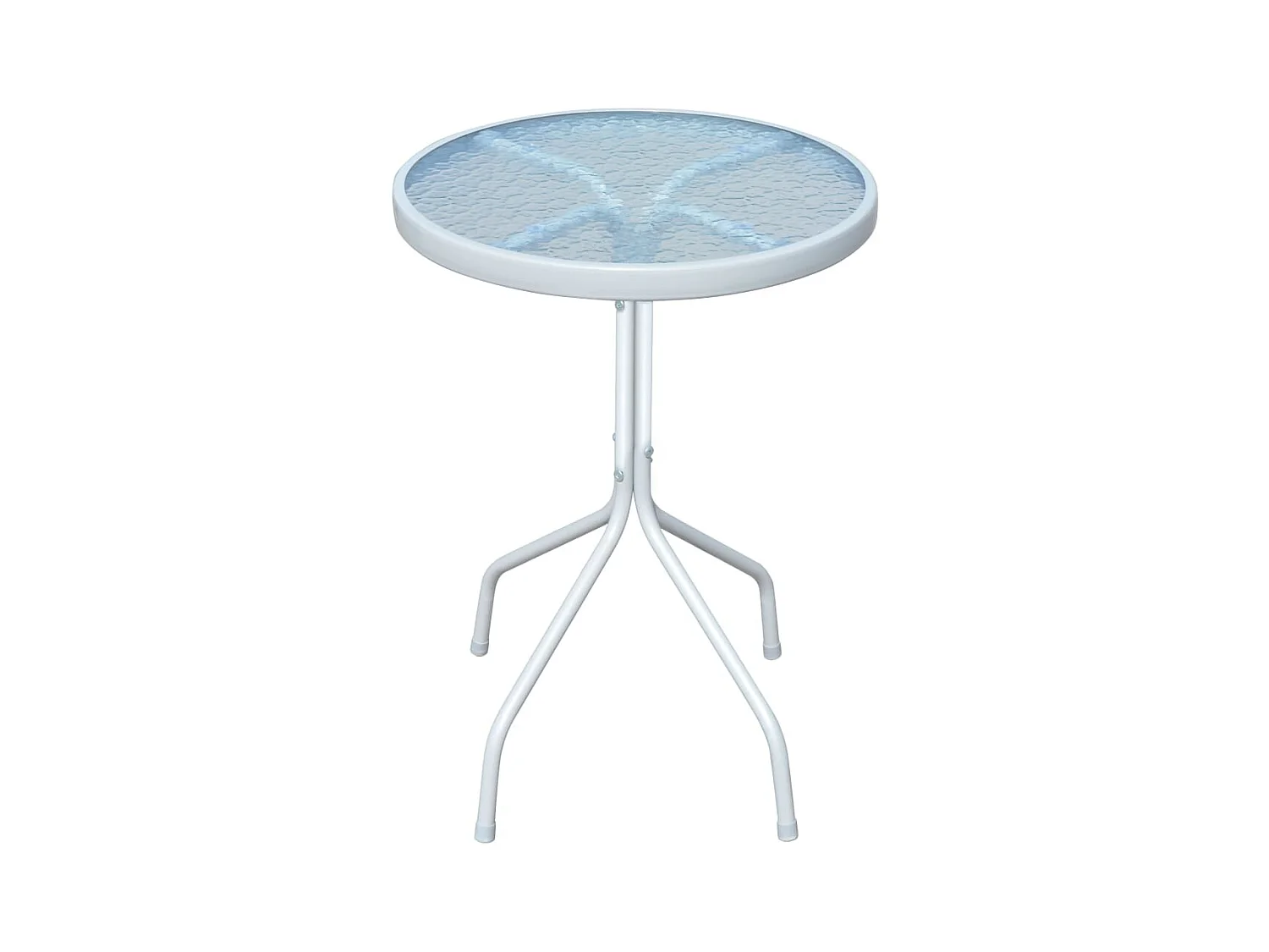 3 pzas Comedor de jardín acero negro KOW31840