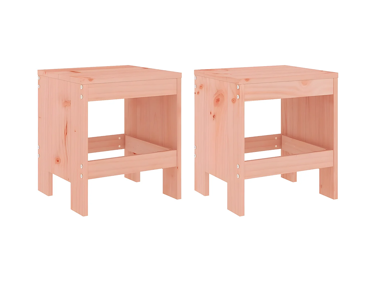 3 pzas Comedor de jardín madera maciza Douglas KOW84752