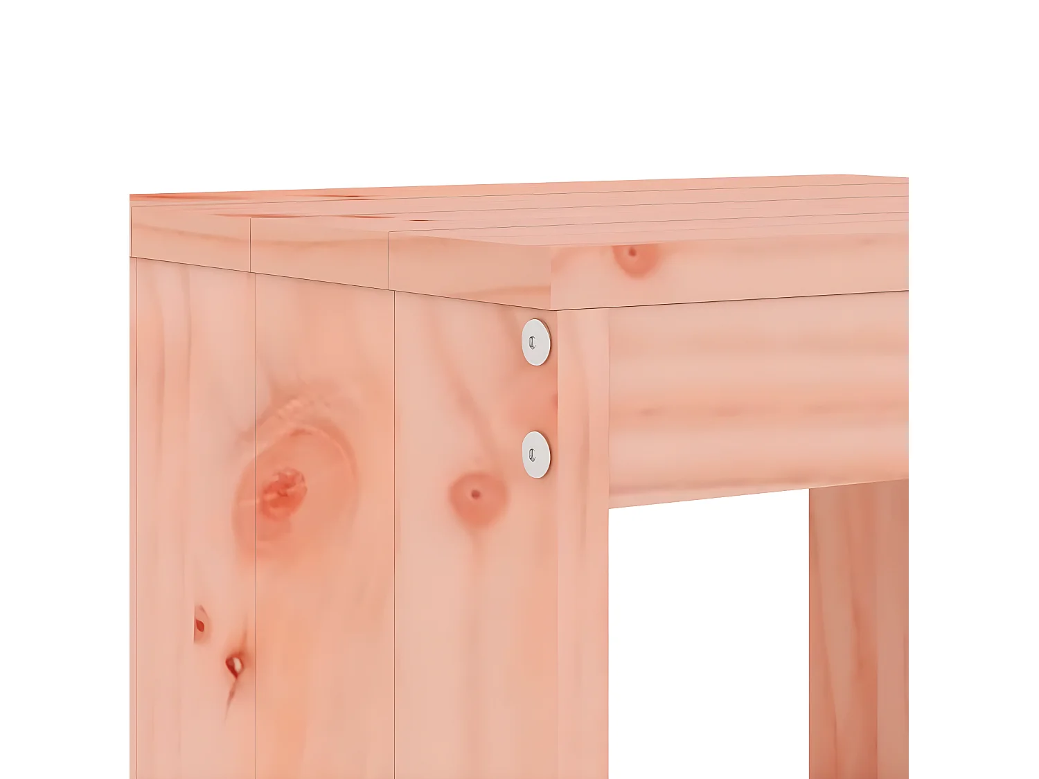 3 pcs conjunto de bistrô para jardim madeira de douglas maciça PT905591